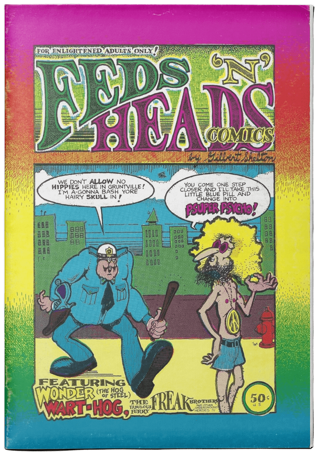 The Feds n Heads comic cover