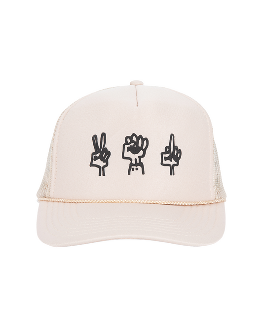 Hand Signals Trucker Hat