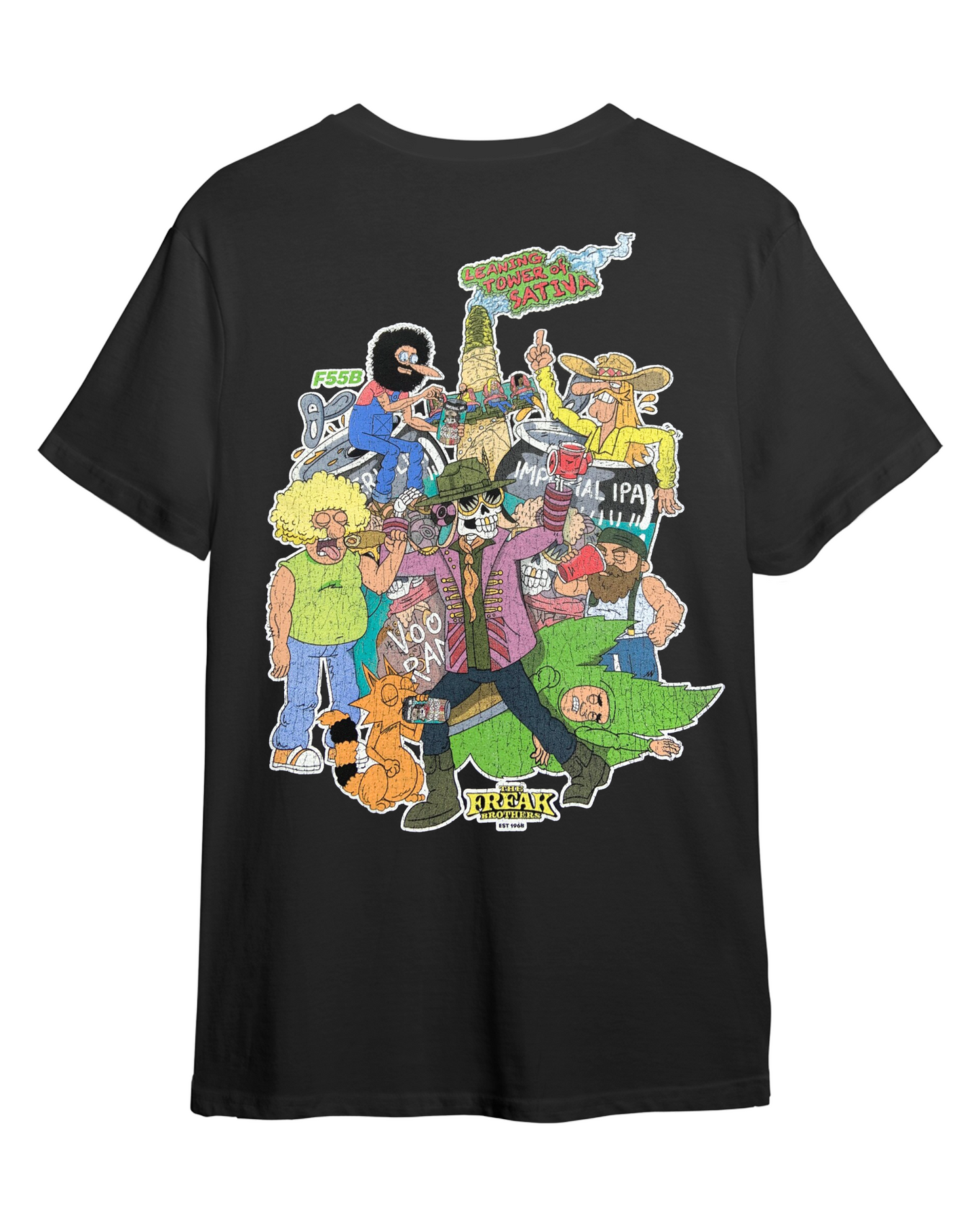 Cannabis Carnival Tee - Voodoo Ranger x The Freak Brothers