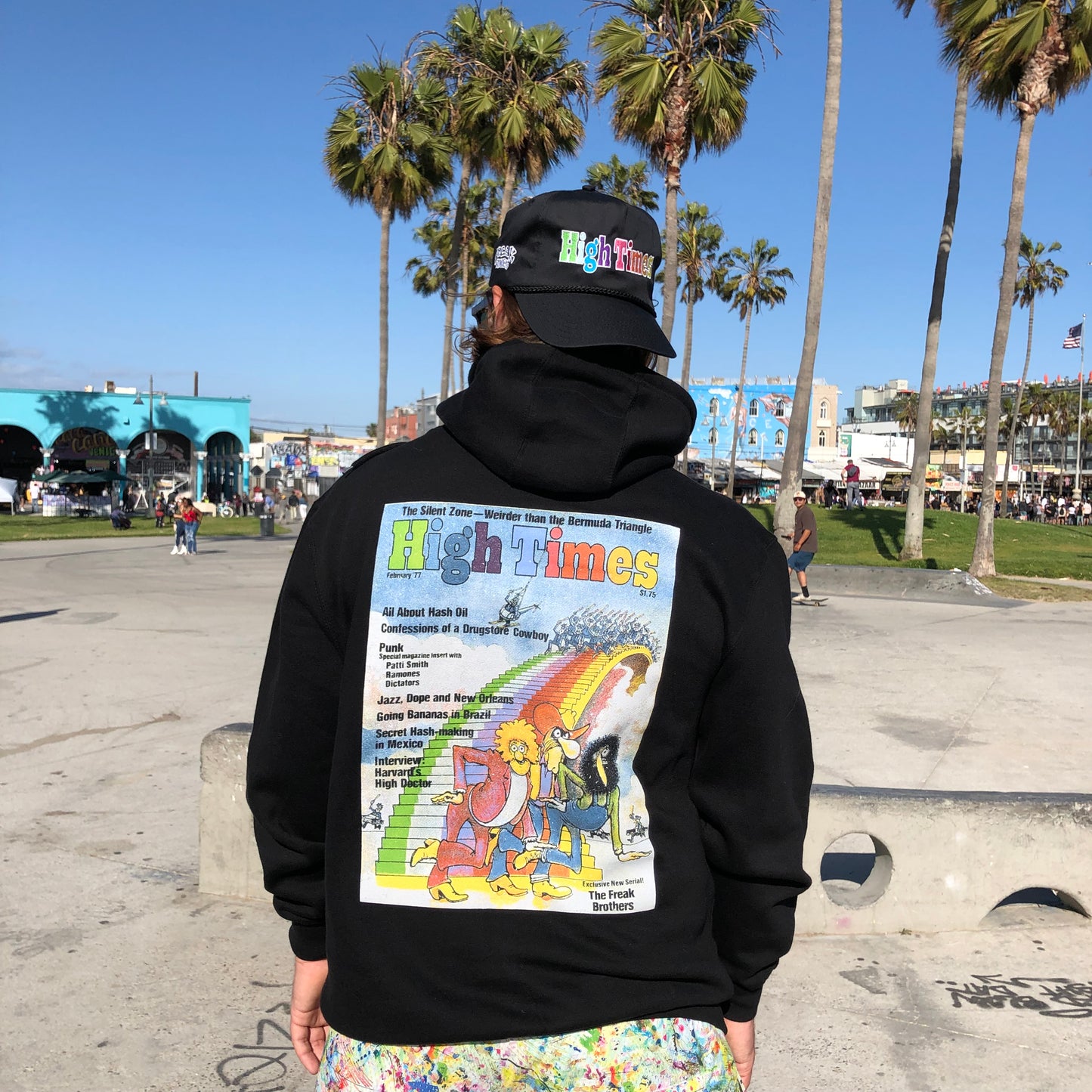45th Anniversary Freak Brothers x High Times Hoodie