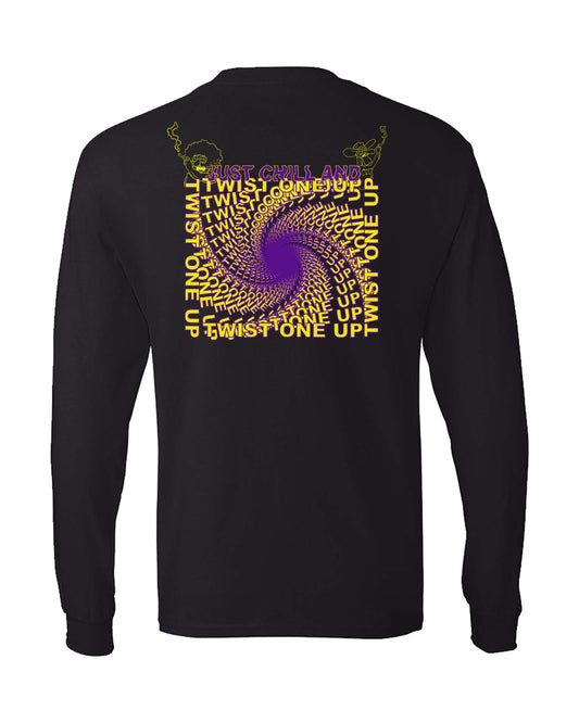 Twist One Up Long Sleeve Tee