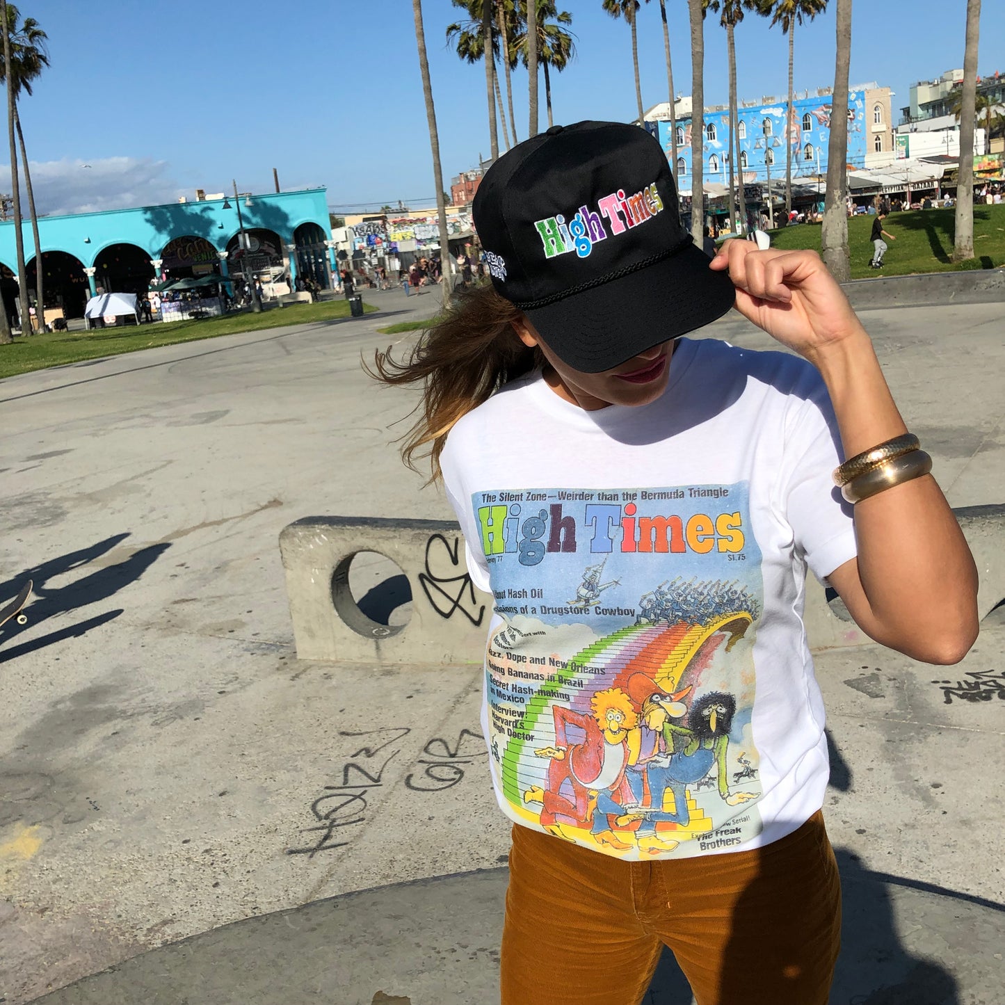 45th Anniversary Freak Brothers x High Times Hat