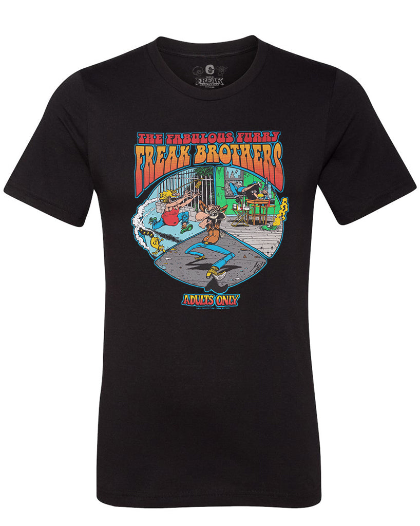 Adults Only Tee – The Freak Brothers